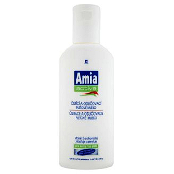 Amia Active mleczko czyszczące i demakijażujące do twarzy 200 ml