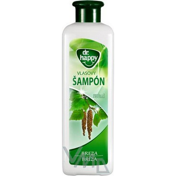 Dr. Happy Bříza pro regeneraci vlasů a vlasové pokožky šampon na nlasy 500 ml