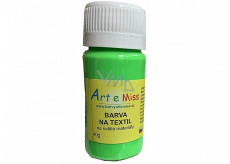 Art e Miss Barva na jasny tekstil 84 Neon zielona 40 g