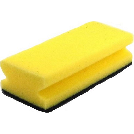 MaKro Gastro Gąbka do naczyń formowana żółta 15 x 9 x 4,5 cm 1 sztuka