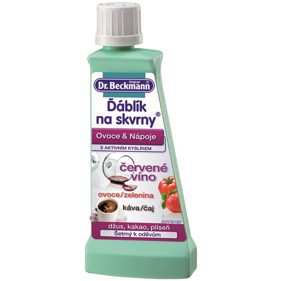 Dr. Beckmann Ďáblík na skvrny červené víno, ovoce, zelenina, káva, čaj 50 ml