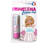 Regina Księżniczka jelení łój pomáda do ust o smaku Bubble Gum 4,5 g