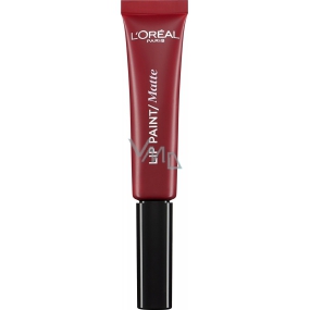 Loreal Paris Infallible Lip Paint Matte tekutá rtěnka 205 Apocalypse Red 8 ml