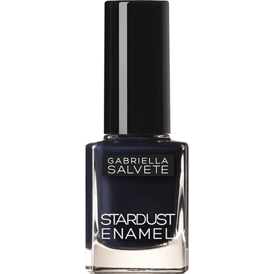 Gabriella Salvete Stardust Enamel lak na nehty 01 Dark Blue 11 ml