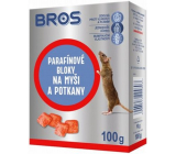 Bros Bloki parafinowe na myszy i szczury 100 g