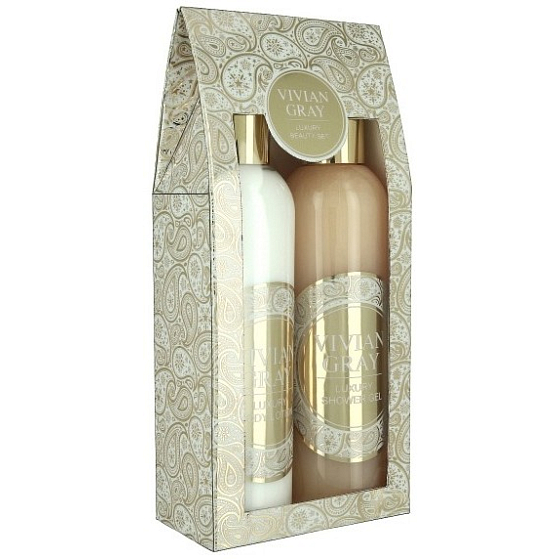 Vivian Gray Romance mleczko do ciała 250 ml + żel pod prysznic 250 ml, zestaw kosmetyczny
