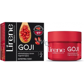 Lirene Dermo Program Superfood Goji z ekstraktem z goji odmładzający regenerujący krem dzienny i nocny 50 ml