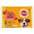 Pedigree Adult Hovězí a drůbeží maso v želé kapsa pro dospělé psy 100 g x 4 kusy