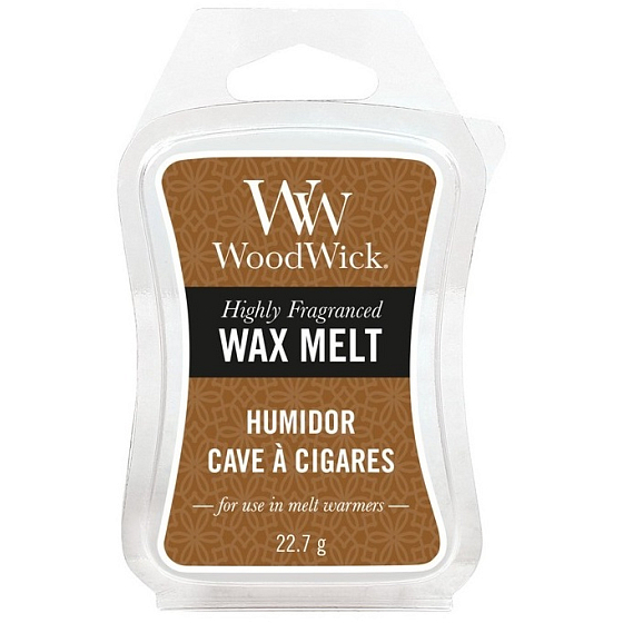 WoodWick Humidor - Pouzdro na doutníky vonný vosk do aromalampy 22.7 g