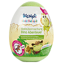 Tetesept Dinosauři šumivá koule - vejce do koupele s figurkou dinosaura 140 g