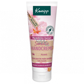 Kneipp Mandlové květy krém na ruce pro suchou a citlivou pokožku 75 ml