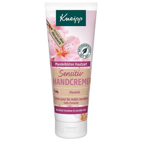 Kneipp Mandlové květy krém na ruce pro suchou a citlivou pokožku 75 ml