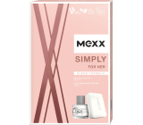 Mexx Simply for Her woda toaletowa 20 ml + mydło toaletowe 75 g, zestaw prezentowy dla kobiet
