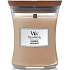 WoodWick Cashmere - Kašmír vonná svíčka s dřevěným knotem a víčkem sklo střední 275 g