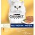 Purina Gourmet Gold dla kotów, tuńczyk, wątroba, indyk, wołowina pasztet, 8x85 g