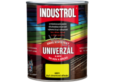 Industrol S2013 univerzál lesk vrchní barva na kov a dřevo, 6201 chromová žluť, 600 ml
