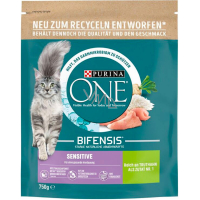 Purina One Sensitive granulki dla kotów z indykiem i ryżem, 800 g