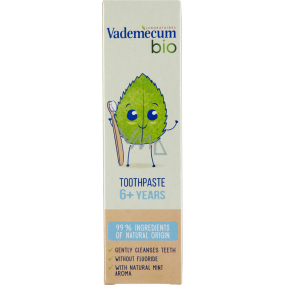 Vademecum Bio zubní pasta pro děti ve věku 6+, 50 ml Vademecum Bio zubní pasta pro děti ve věku 6+, 50 ml
