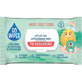Go Wipes for Kids & Juniors chusteczki nawilżane dla dzieci, 44 szt.