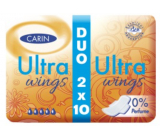 Carine Ultra Wings wkładki higieniczne Duo 2 x 10 sztuk