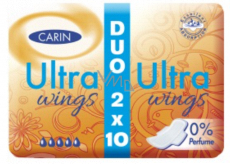 Carine Ultra Wings wkładki higieniczne Duo 2 x 10 sztuk