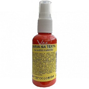Art e Miss Farba do jasnych tkanin 52 Czerwony spray 30 g