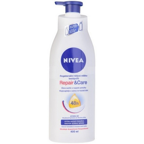 Nivea Repair & Care regenerační tělové mléko pro extra suchou pokožku 400 ml