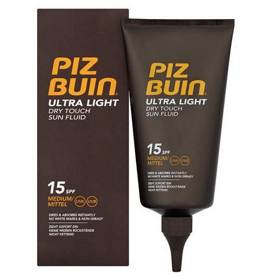 Piz Buin Ultra Light SPF15 ultra lehký hydratační fluid na opalování 150 ml