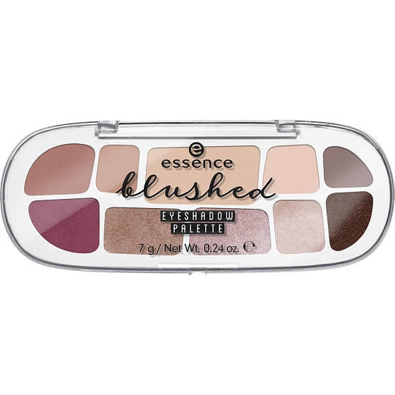 Essence Blushed Eyeshadow Palette paletka očních stínů 7 g