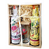 Kitl Syrob Bio Grapefruit s dužinou 500 ml + Zázvor sirup pro domácí limonád 500 ml + sklenička 200 ml, dárkové balení