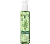 Garnier Bio Fresh Lemongrass Organiczny olej z trawy cytrynowej i Aloe vera żel oczyszczający do skóry normalnej i mieszanej dozownik 150 ml