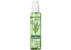 Garnier Bio Fresh Lemongrass Organiczny olej z trawy cytrynowej i Aloe vera żel oczyszczający do skóry normalnej i mieszanej dozownik 150 ml
