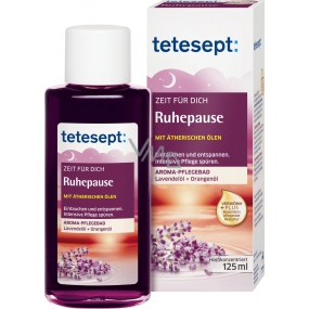 Tetesept Čas pro tebe koupelový olej koncentrát s levandulovým a pomerančovým olejem 125 ml