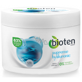 Bioten Supreme Hyaluronic hydratační tělový krém pro suchou pokožku 250 ml