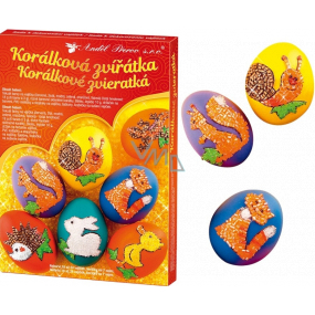 Dekorování vajíček Korálková zvířátka sada Dekorování vajíček Korálková zvířátka sada