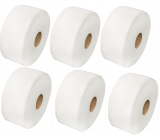 Jumbo 280 papier toaletowy 75% bieli do zapasników 2-warstwowy 6 sztuk