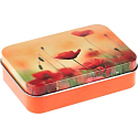 Esprit Provence Levandule toaletní mýdlo 60 g + levandulový vonný pytlík + plechová krabička s obrázkem vlčího máku, kosmetická sada pro ženy