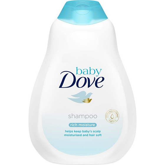 Dove Baby Rich Moisture šampon na vlasy pro děti 400 ml