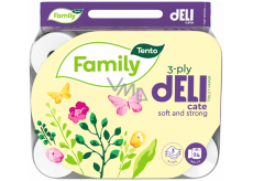Tento Family Delicate papier toaletowy 117 rolek 3 warstwowy 24 sztuk