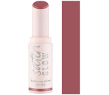 Essence Satin Glow lesklá rtěnka 03 Rose and Shine 3,5 g