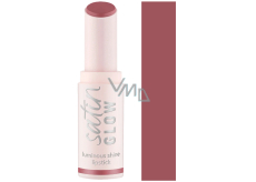 Essence Satin Glow lesklá rtěnka 03 Rose and Shine 3,5 g