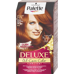Schwarzkopf Palette Deluxe farba do włosów Intensywnie Błyszczący Miedziany 7-77 (562), 50 ml