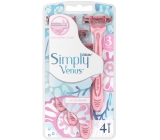 Gillette Venus Simply 3 brzytwa awaryjna 4 sztuki dla kobiet