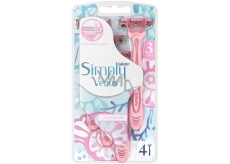 Gillette Venus Simply 3 brzytwa awaryjna 4 sztuki dla kobiet