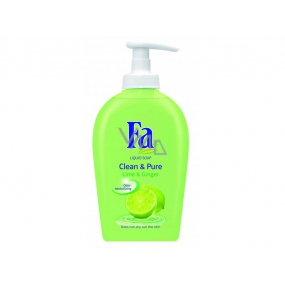 Fa Clean Pure limetka tekuté mýdlo s dávkovačem 300 ml
