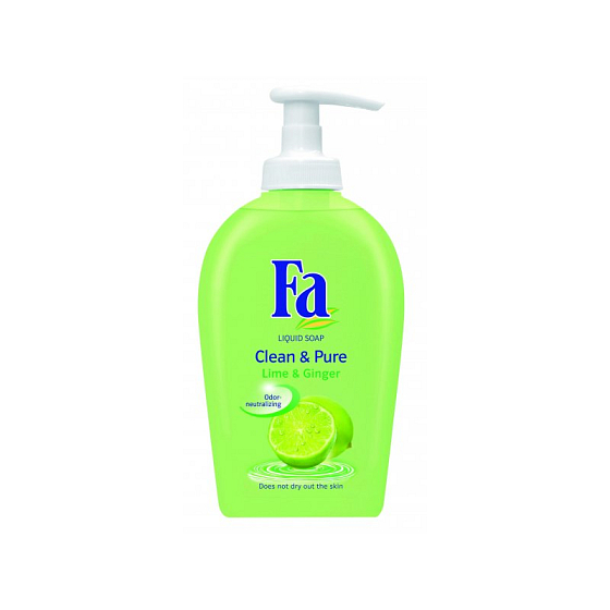 Fa Clean Pure limetka tekuté mýdlo s dávkovačem 300 ml