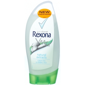 Rexona Natural Extract Green Tea & Herbal Oils sprchový gel 250 ml