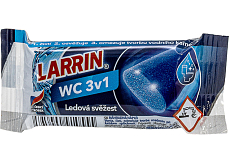 Larrin Plus 3w1 Mountain Fresh blok WC zamiennik, zapach gór, 40 g