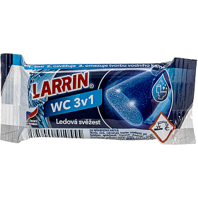 Larrin Plus 3w1 Mountain Fresh blok WC zamiennik, zapach gór, 40 g Larrin Plus 3w1 Mountain Fresh blok WC zamiennik, zapach gór, 40 g