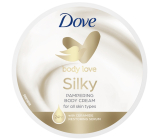 Dove Silky tělový krém na celé tělo 300 ml